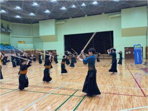 ＮＸ商事、剣道稽古会をさいたま市で開催　小中学生など地元剣士約40人参加