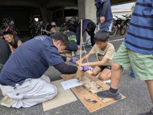 岡山県協青年委、真庭市で初の火育　火の大切さ、安全な扱い方を学ぶ