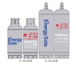 ニチガス、ＬＰガス容器デザイン刷新、エナジー宇宙を前面に