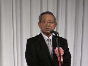 中岸雅夫氏の旭日双光章受章祝賀会 徳島で盛大に開催