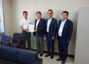 兵庫県協、ＬＰガス空調設備導入を要望　県立施設体育館空調