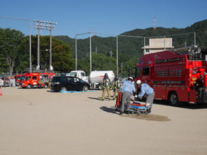 大阪府協、漏えい通報時の緊急出動訓練など実施 大阪府高圧ガス防災訓練