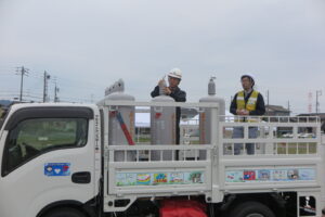 岐阜県地防協、ＬＰガス積載車両事故を想定、ＡＥＤと空気呼吸器の正しい使い方を学ぶ