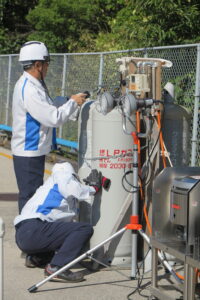 滋賀県協、大規模災害を想定し訓練実施　非常用発電機の稼働や緊急充填など行う