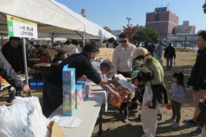 岡山県協倉敷・児島・玉島支部、くらしき農業まつりに出展　来場者に保安の大切さを伝える