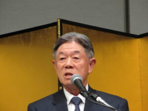 両会のコラボで新需要創出へ　間島社長「培った力で着実に前へ」　イワタニ会・マルヰ会首都圏地区・関東地区合同新年賀詞交歓会