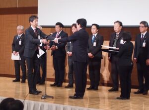 広島ガスプロパン新年互礼会、「災害時の有用性を生かす」