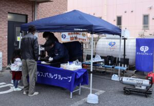 ガスパル、地域交流イベントで豚汁提供　ＬＰガス炊き出しで防災ＰＲ